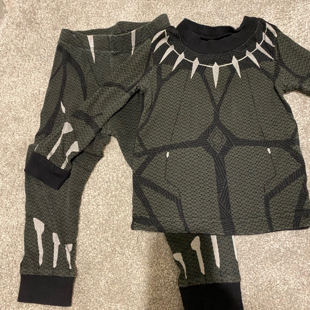 Disney Black Panther Toddler Pajamas 2T